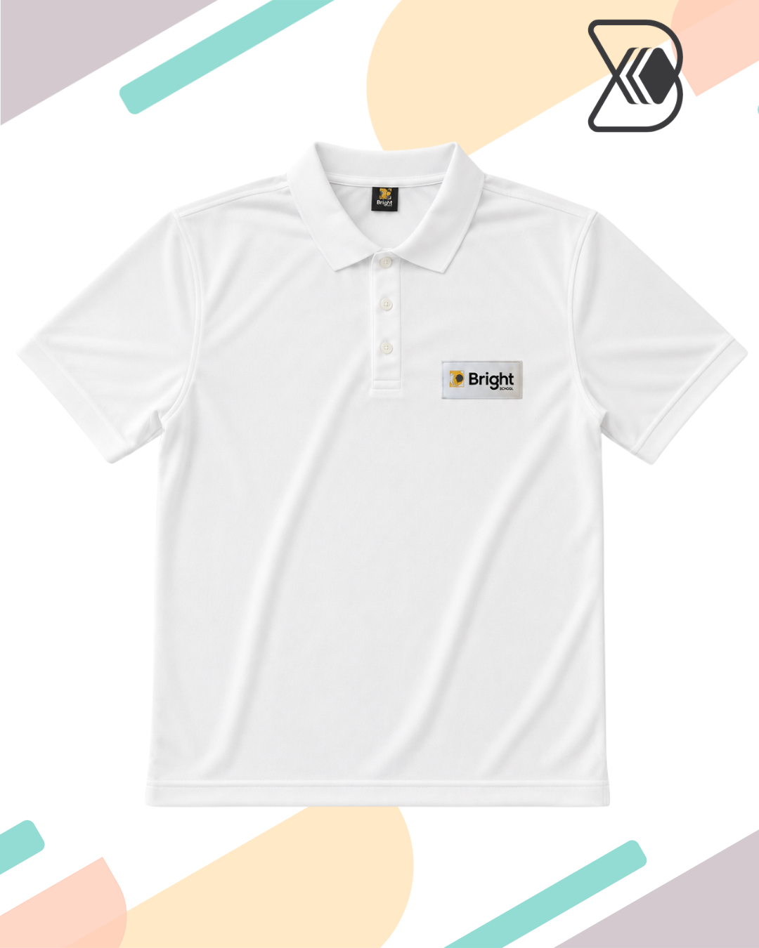 POLO SCHOOL UNISSEX BRANCO